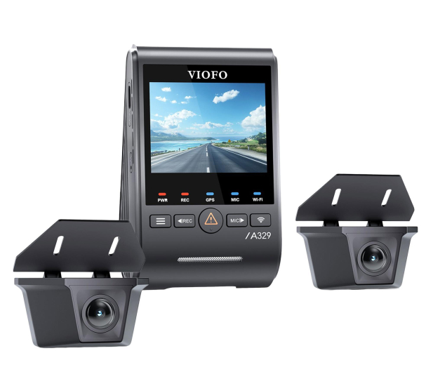 Viofo Rejestrator trasy A329WW 3CH GPS - 1358829 - zdjęcie